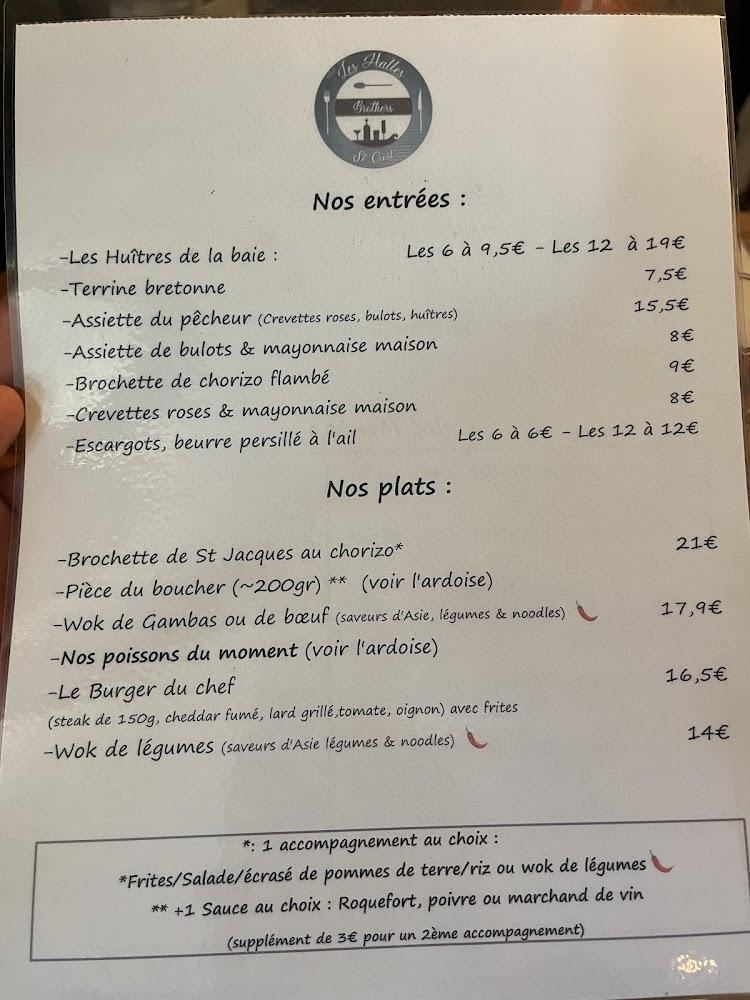 Les Halles Brothers Restaurant - Menu Image 1